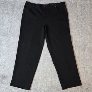 NWT Gloria Vanderbilt Amanda 22W Classic Fit Tapered Leg Stretch Jeans Plus Size